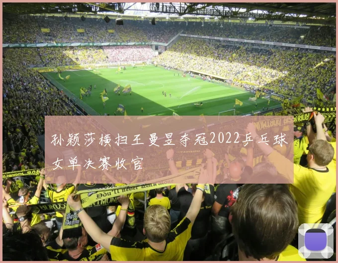 孙颖莎横扫王曼昱夺冠2022乒乓球女单决赛收官