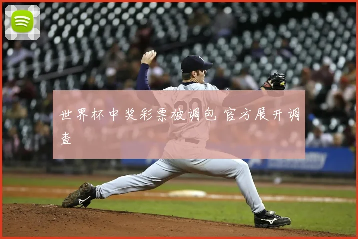 世界杯中奖彩票被调包 官方展开调查